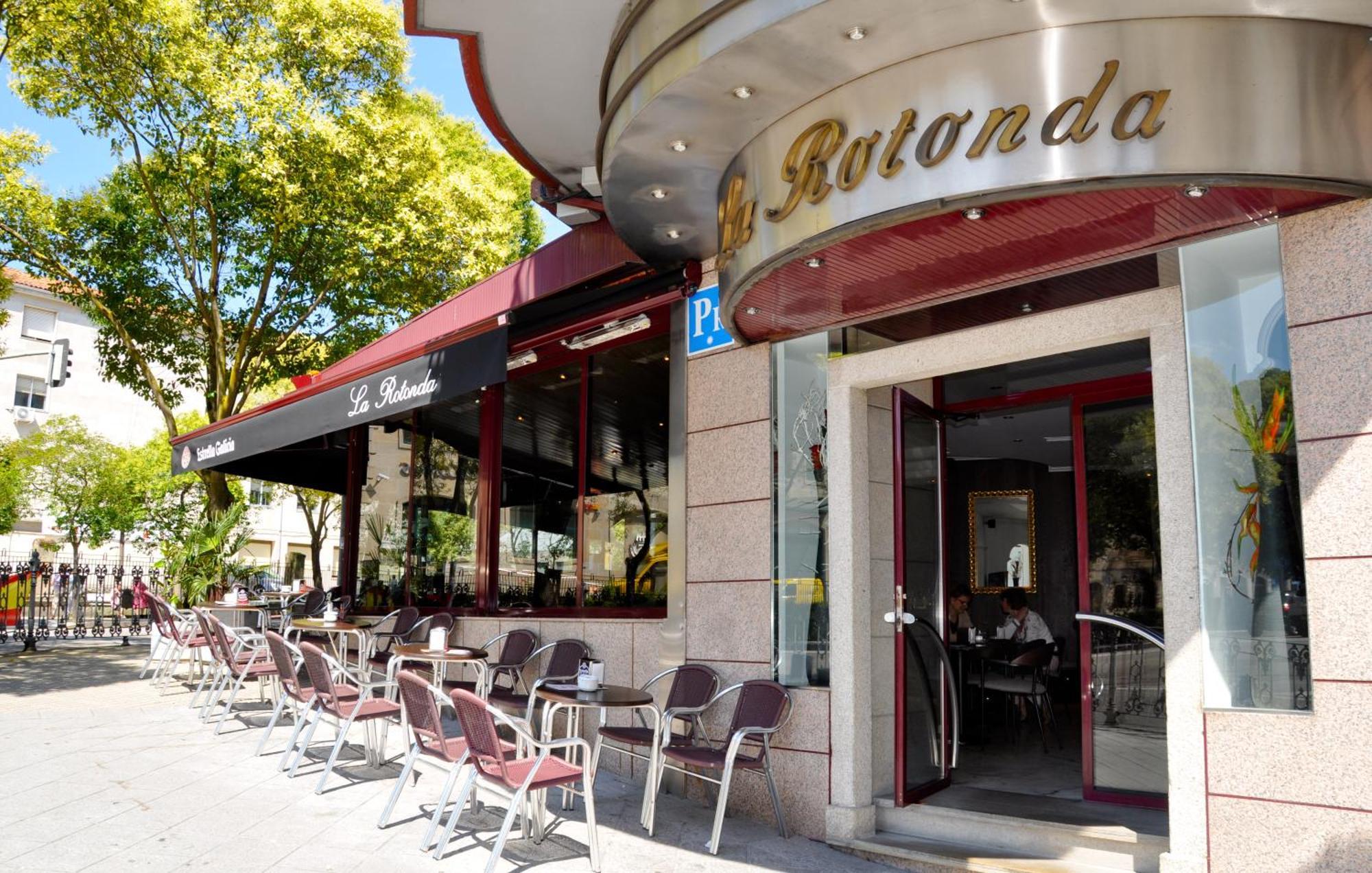 Hostal La Rotonda أورينس المظهر الخارجي الصورة
